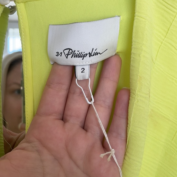 🍋 💚3.1 Phillip Lim neon dress⭐️⭐️⭐️⭐️ - Picture 12 of 17